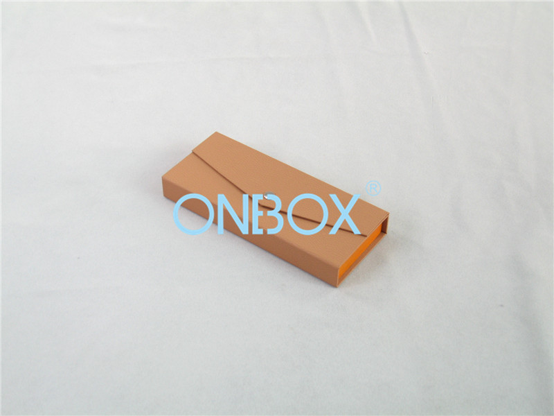 Buy cheap Folding Printed Pen Packaging Box , Brown Pen Presentation Box from wholesalers