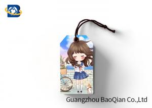 Buy cheap Cartoon 3D Picture Custom Printed Hang Tags , Personalized Hang Tags For Clothing product