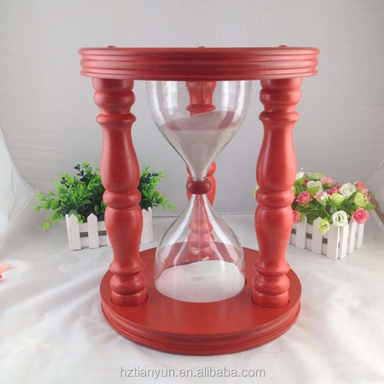 Buy cheap Luxury Wooden Hourglass 15 Minute - 24 Hour Glass Timer Logo Customized product