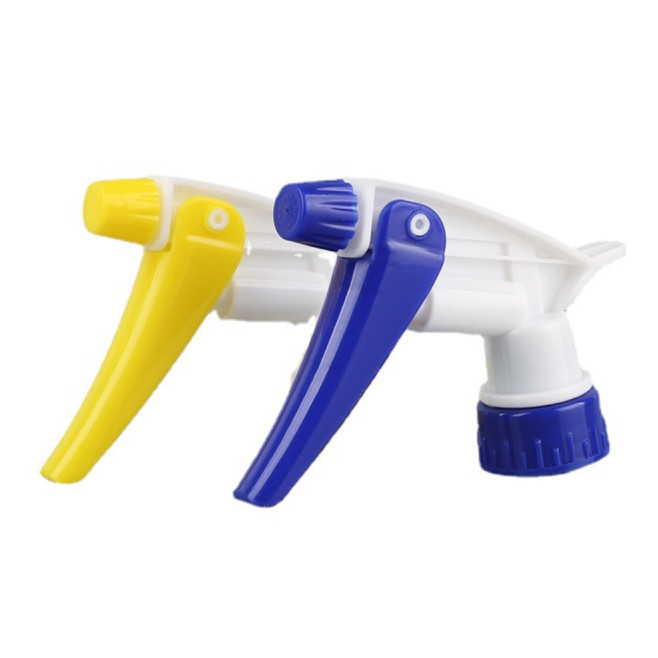 Buy cheap 28/400 Plastic Yellow Blue Red Trigger Spray Nozzles With Plastic Bottle from wholesalers