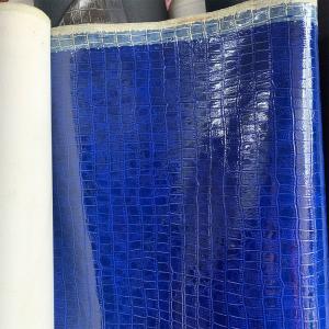 Buy cheap PU PVC Coated Synthetic Artificial Leather 1.5M Width For Packing product