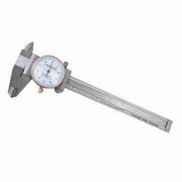 Buy cheap Vernier Caliper with Stainless Steel White Dial Face and Clamp for Repetitive Setting from wholesalers