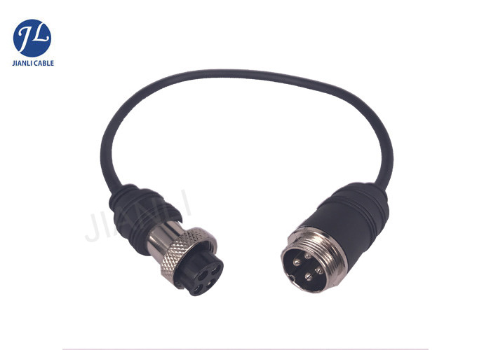 Buy cheap GX16 4Pin Aviation Connector Cable For Vehicle Rear View System product