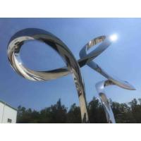 Buy cheap Garden Outdoor Metal Sculpture Metal Abstract Style For Square Decoration product