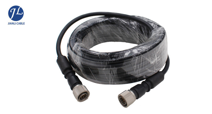 Buy cheap Black 6 Pin Mini Din S Video Cable Extension For Mobile CCTV Camera System product
