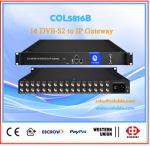 Buy cheap satellite receiver 16dvb-s2 ,2ASI to 512SPTS  ip converter for iptv system COL5816B from wholesalers