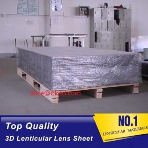 Buy cheap 3D Lenticular sheet 42LPI board 120x240cm,2mm lenticular sheet for 3d and flip lenticular effect by injekt print product