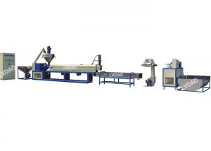 Buy cheap Power 45kw PP CE Caco3 pelleting extruder line LDB SJP 120 plastic recycling equipment 240-400kg/h product