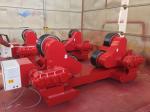 Buy cheap 40 Ton PU Self - Aligning Tank Turning Rolls Wind Tower Welding Rollers from wholesalers
