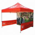 Buy cheap 10ft x 10ft/3 x 3m Pop-up Tent with 40cm Strong Aluminum Tube and Customized Graphic for Event from wholesalers