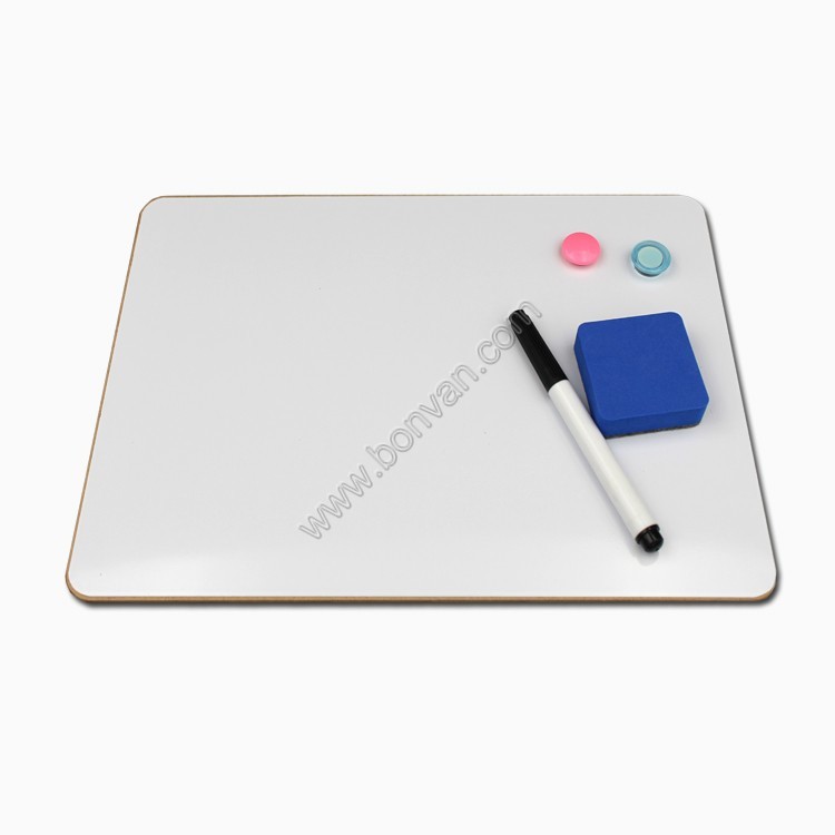 Buy cheap A4 frameless Double Sided Magnetic Dry Erase Lap Boards Classroom use whiteboard from wholesalers