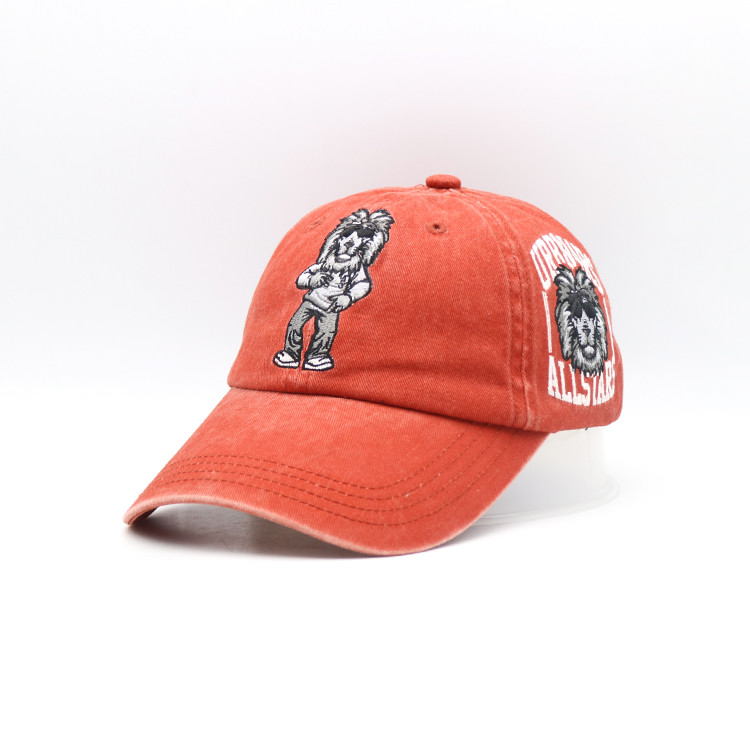 Buy cheap 6-panel New style Embroidered Baseball Caps popular Washed Hat product