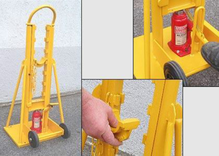 Buy cheap 20 Ton Hydraulic Cable Drum Jack Cable Jack Stand For Stringing Cable from wholesalers
