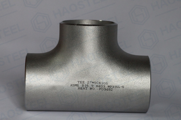 Buy cheap BSPP Thread Industrial Pipe Fittings Casting Straight Stainless Steel Tee Fittings from wholesalers