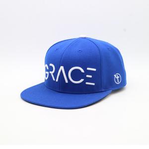 Buy cheap Unisex type Flat brim snapback hat 3D Embroidered Letter Pattern 100% Cotton twill product