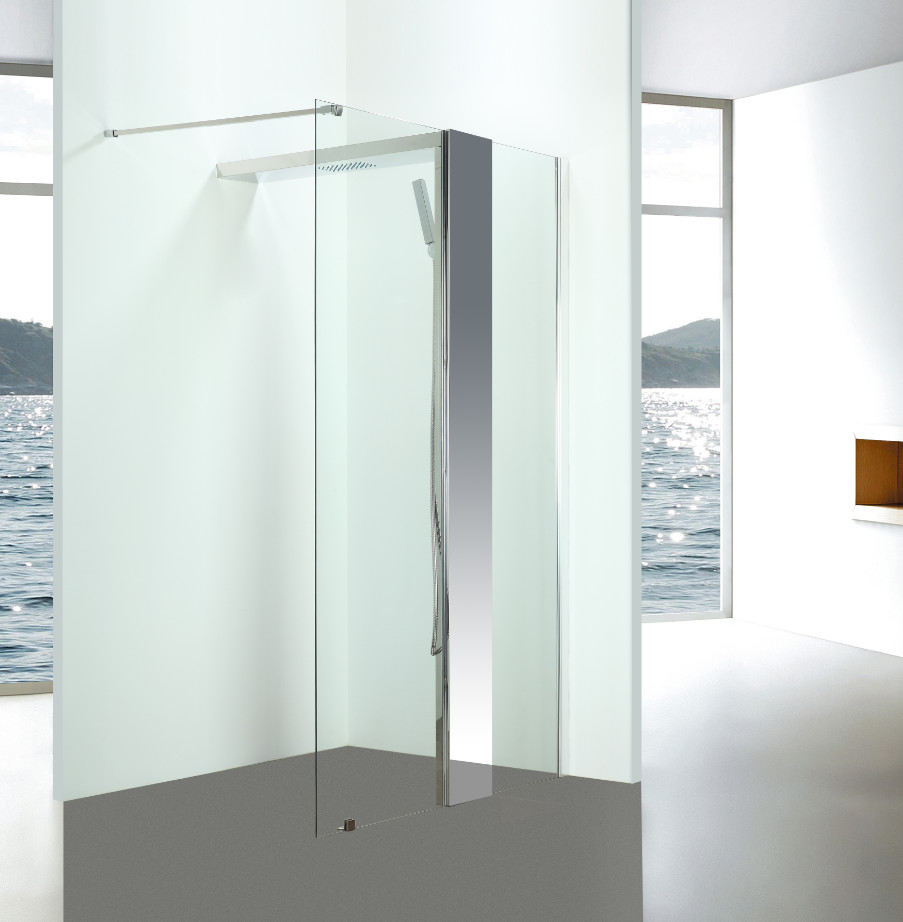 Buy cheap Professional Bathroom Walk In Shower Enclosures , Clear Glass Shower Enclosures product