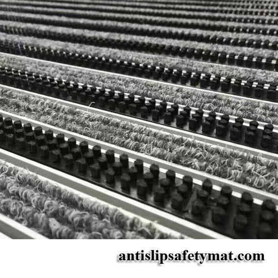 Buy cheap Aluminum Carpet Dust Control Recessed Floor Mat For Public Building product