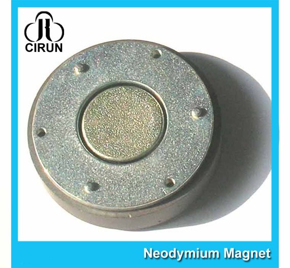 Small Thin Custom Neodymium Magnets , Strong Round Flat Ndfeb Magnet