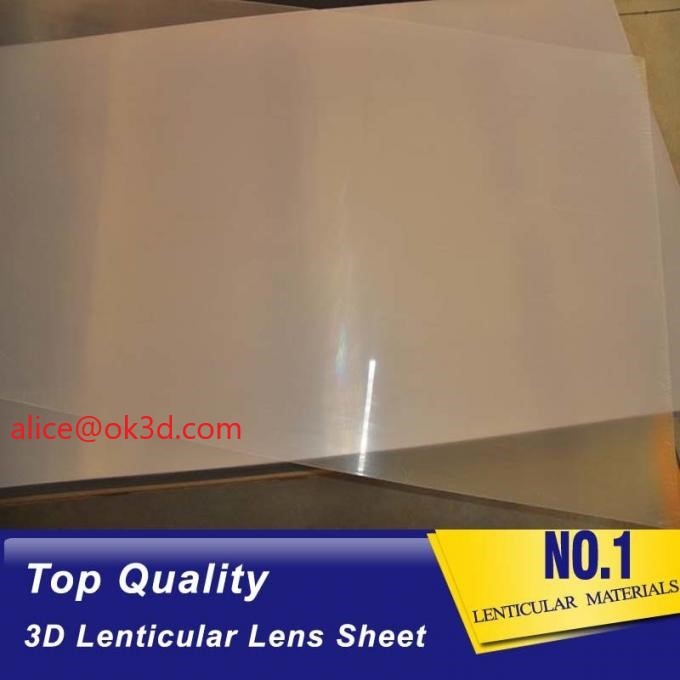 Buy cheap UV offset printing 3D Plastic Lenticular  lens material PET 0.25MM 16LPI lenticular sheet for 3D card UV offset printing product