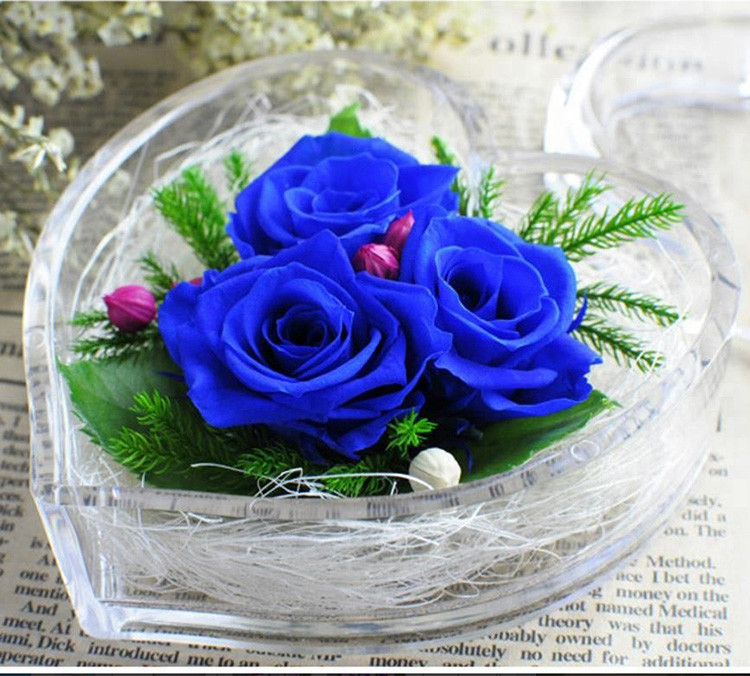 Buy cheap Transparent Acrylic Storage Box Flower Container Gift Luxury Packaging Heart Shaped from wholesalers