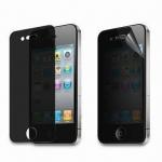 Buy cheap Privacy Screen Protectors for iPhone 4, Made of PET, Prevents Glare from wholesalers