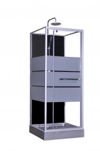 Buy cheap Fashion Pivot Door， Corner Shower Stalls , Square Shower Cabin with Grey acrylic tray product