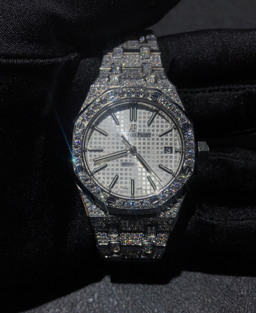 Buy cheap Moissanite Diamonds Watches Ice Jewelry Self Winding product