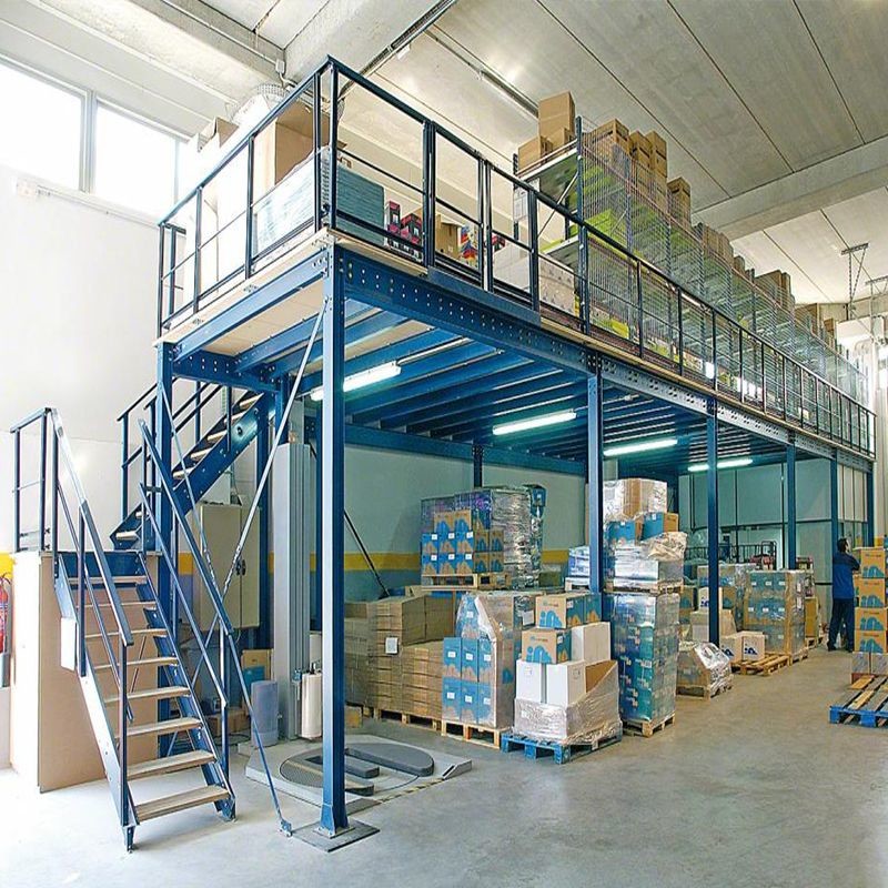 Buy cheap 7.5T Warehouse Mezzanine Systems Steel Mezzanine Rack For Carton product