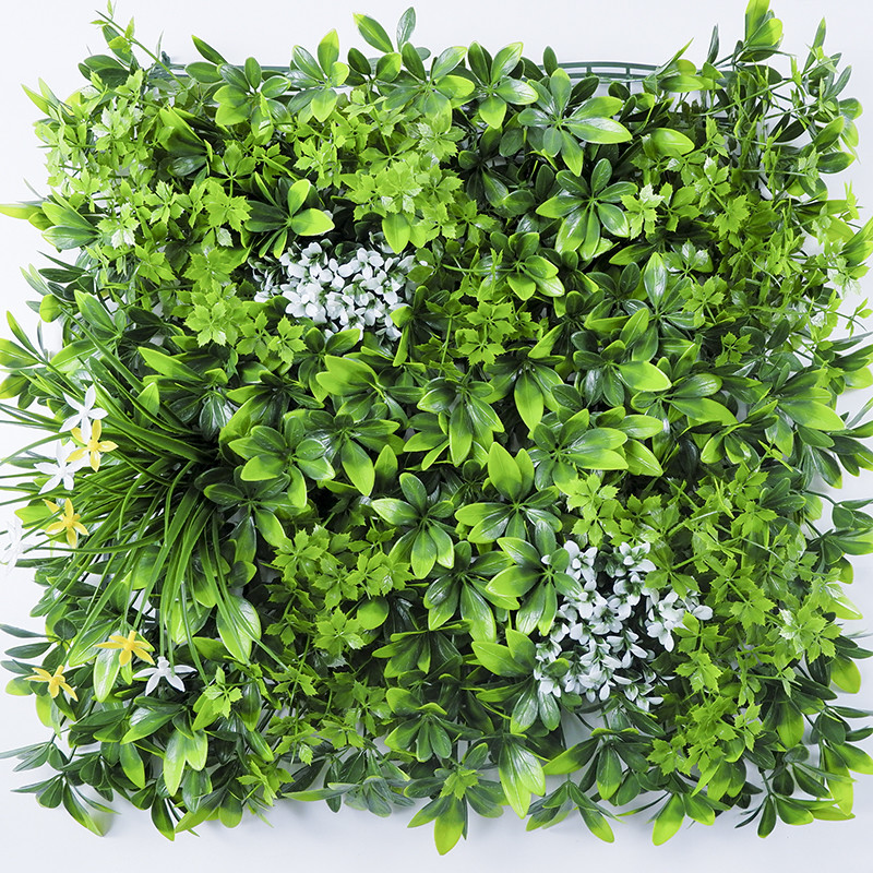 Buy cheap Wedding Artificial Silk Flower Wall Panel Backdrop Hedges Fence Faux Ivy Vine Leaf from wholesalers