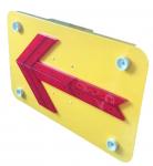 Buy cheap 3.0kg 0.81*0.4*0.06m Flashing Arrow Board from wholesalers