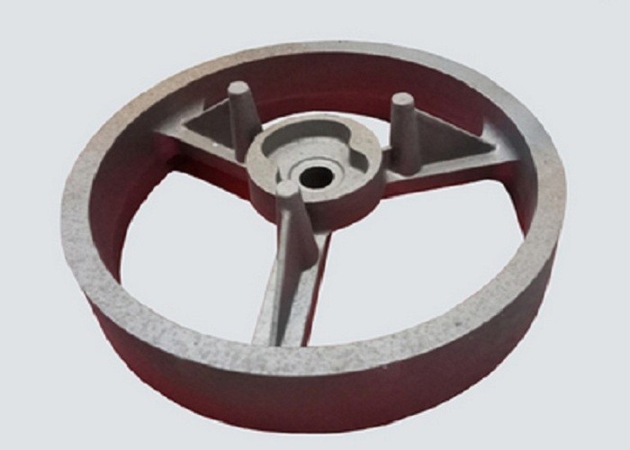 Buy cheap Flywheel Resin Bonded Sand Casting FCD550 GGG55  Material With Smooth Surface from wholesalers