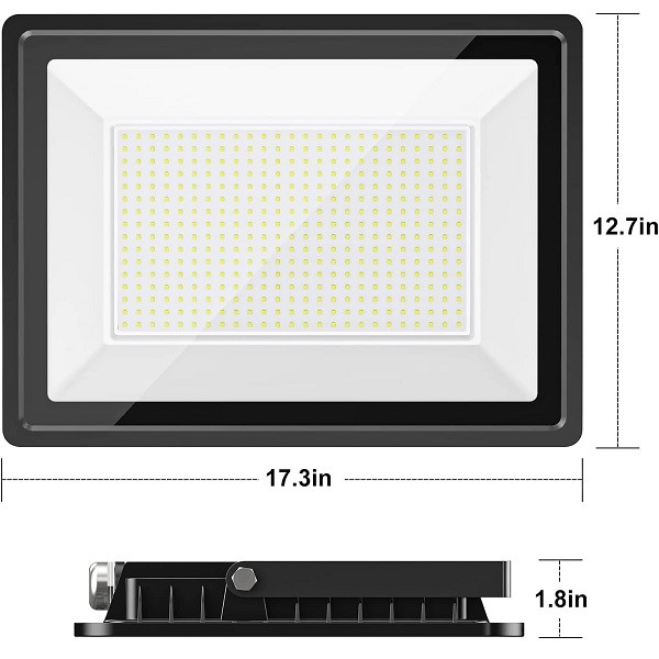 Buy cheap Remote Control Waterproof LED Flood Light 400W 40000lm 5000K  With Plug from wholesalers