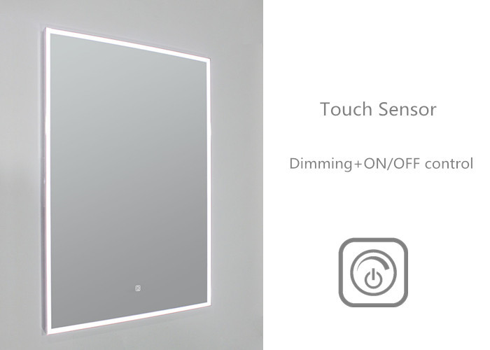 Buy cheap Slimline Illuminated Bathroom Mirrors / Backlit Bathroom Vanity Mirrors Energy Efficient product