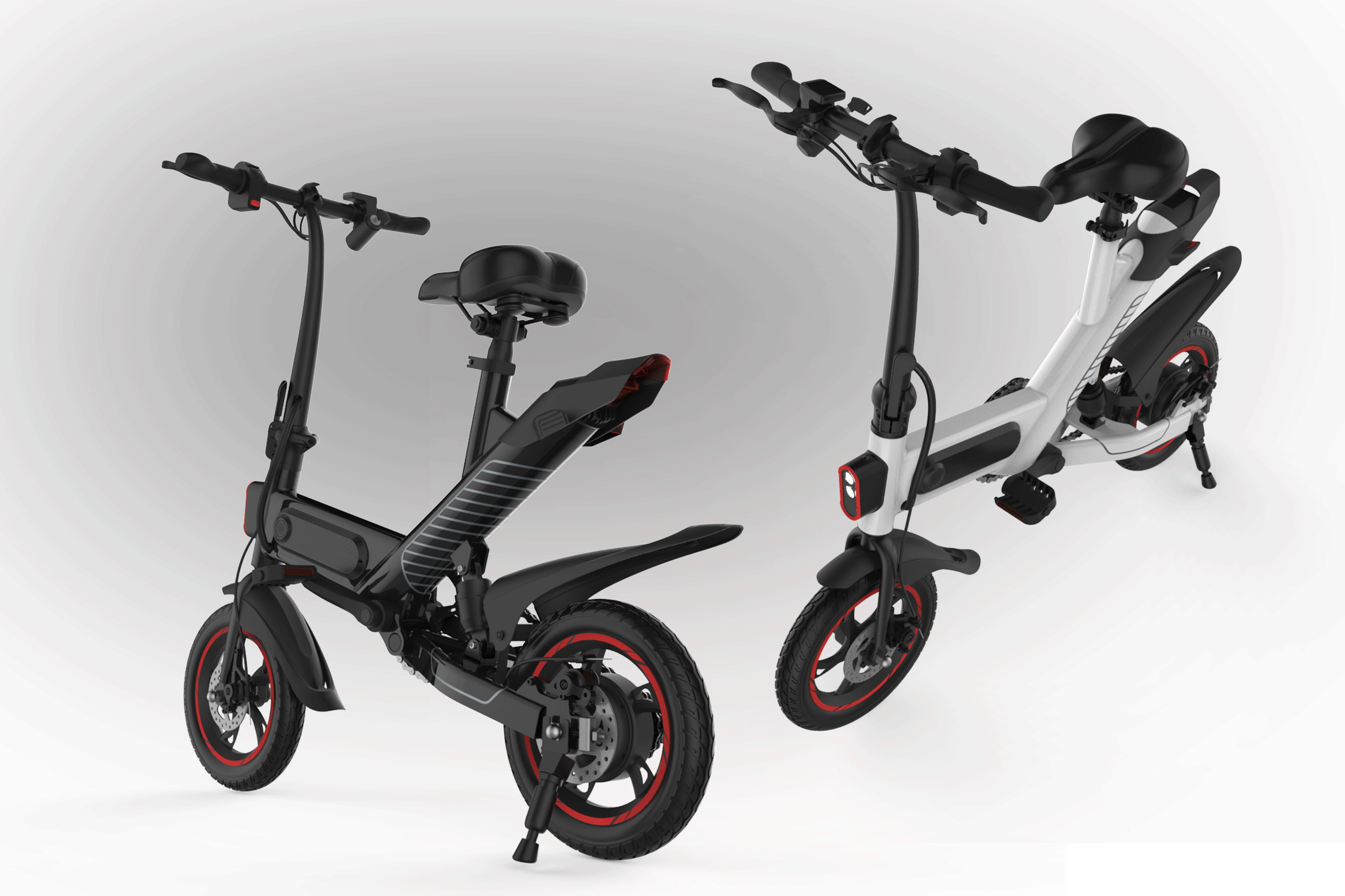 Buy cheap Portable Collapsible Electric Bike , Folding Electric Bicycle With Disc Break System product