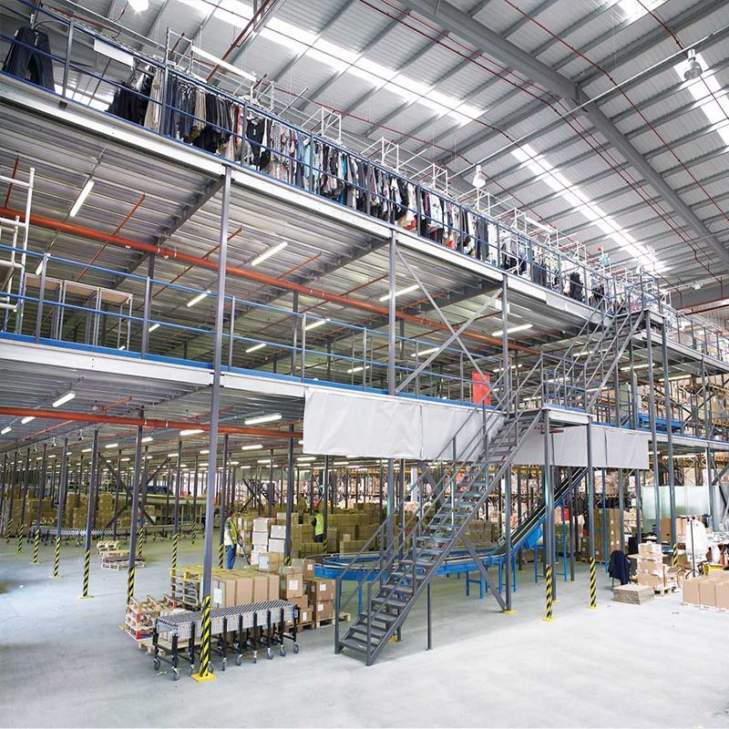 Buy cheap Q235B Pallet Rack Mezzanine Racking System ISO9001 Galvanized from wholesalers