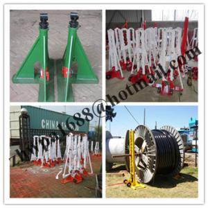Buy cheap China Cable Drum Jack, export to worldwide Hydraulic Cable Jack product