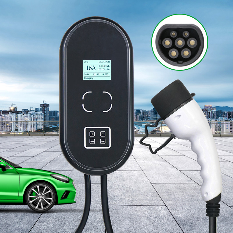 Buy cheap 11KW 380V Dc Car Portable EV Charger For Home Level 2  Wallbox EVSE product