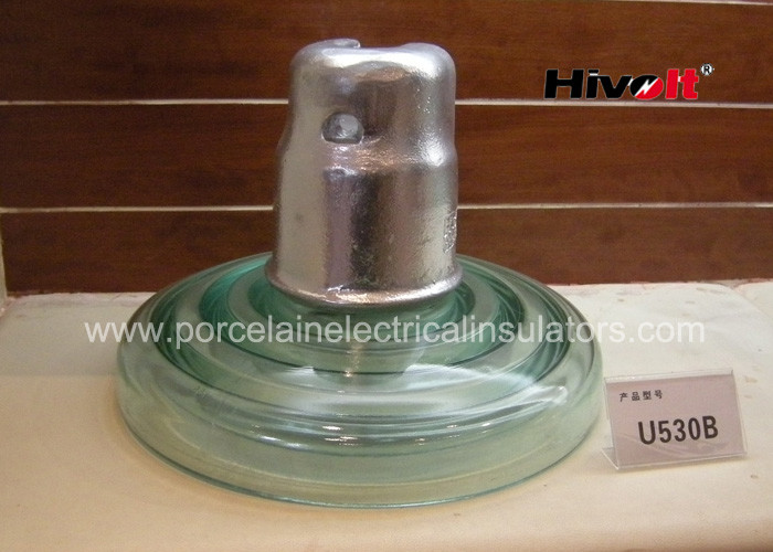 Buy cheap Zinc Sleeve Available Toughened Glass Insulator With Ball / Socket Connect Way from wholesalers