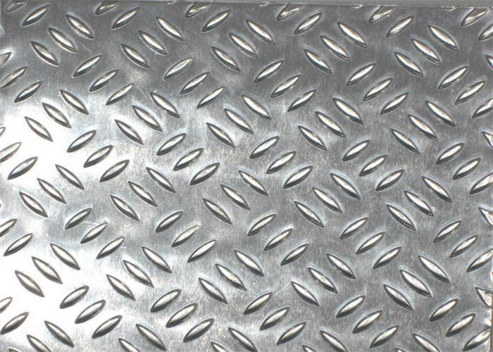 Buy cheap 4X8Ft Diamond Aluminum Embossed Sheets 1001 6061 Checkered product