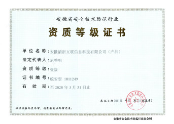Anhui TsingLink Information Technology Co., Ltd Certifications