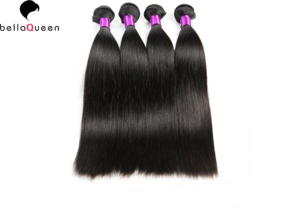 Quality 8&quot;-30&quot; Remy Indian Virgin Hair Extension Natural Straight Wave Hair Weaving for sale