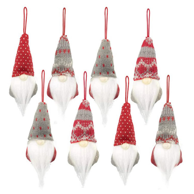 Buy cheap Handmade Halloween Christmas Ornaments Plush Gnomes For Xmas Tree from wholesalers