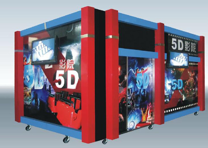 Buy cheap Home Hydraulic / Electric Moiton 5D Theater / 7d Cinema Simulator product