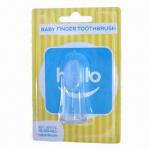 Buy cheap Baby finger toothbrush, cute handle in newest design, softest bristles, FDA from wholesalers