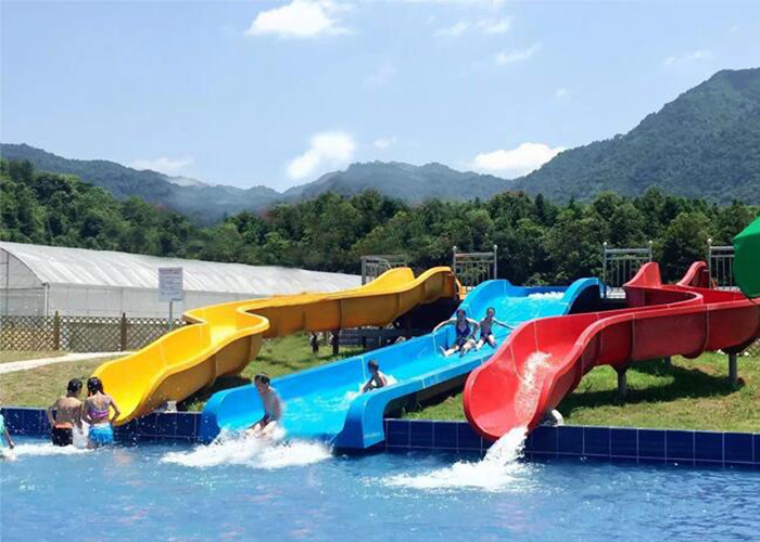 Buy cheap Commercial Above Ground Pool Slide Fiberglass Aqua Funny Equipment from wholesalers