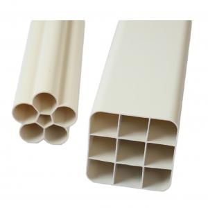 Buy cheap 1mm-4mm Thickness UPVC Pipes And Fittings White PVC Electrical Conduit product