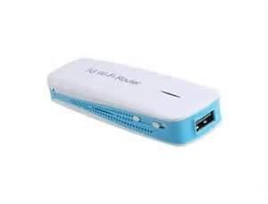 Buy cheap TCP / IP, ICMP 1800mAh  3g portable wireless router with RJ45 Port and USB 2.0 Port product