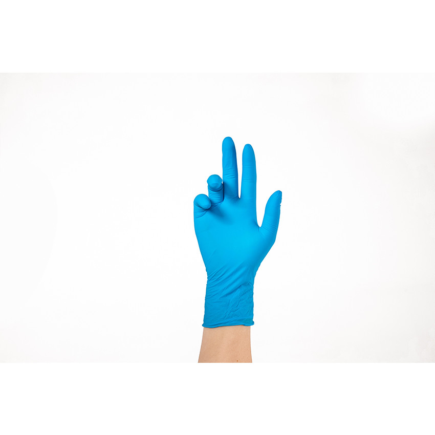 Buy cheap Disposable Nitrile Glove 100 Pieces Disposable Nitrile Gloves Blue Nitrile Thin Gloves Home Solid Kitchen Use from wholesalers
