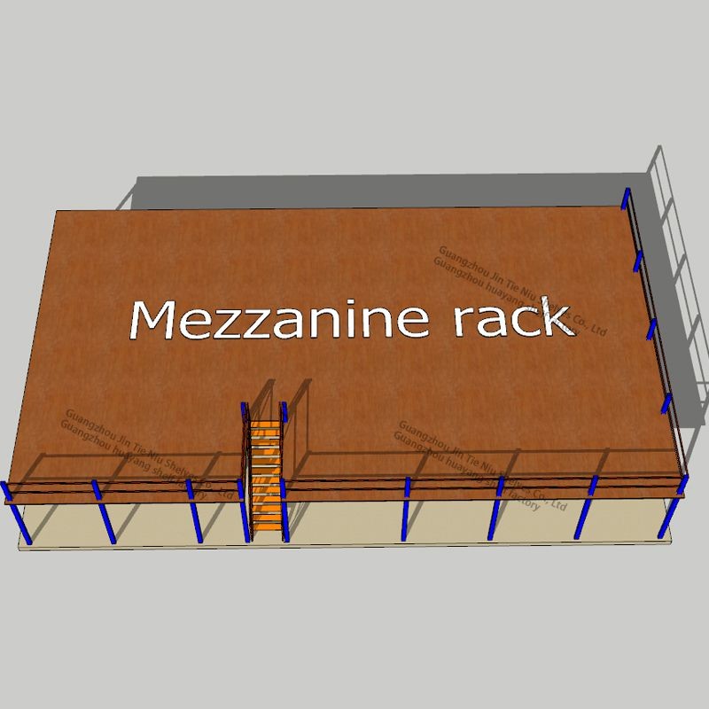 Buy cheap Fire Rated Mezzanine Racking System ODM product