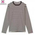 Buy cheap Wholesale Custom Men Jersey Cotton Yarn Dyed Stripe Long Sleeve Shirt from wholesalers